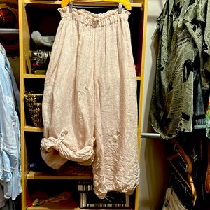 - Magnolia Pearl pale pink linen bloomers#8